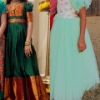 Picture of Narayanpet and party wear combo 8-11 years