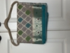 Picture of Grey/teal blue benaras rangkat style saree