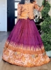 Picture of Tussar silk lehanga 8-10Y