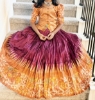 Picture of Tussar silk lehanga 8-10Y