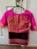 Picture of Purple and pink Pattu saree