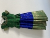 Picture of Pure kanchipattu bandini with raw silk maggam work blouse 2-4Y