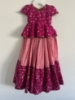 Picture of Pure chikenkari with bandini lehanga and pure pen kalamkari kanchi lehanga 2-4Y