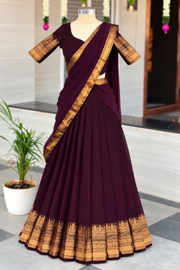 Picture of Handloom Narayanpet cotton Lehenga